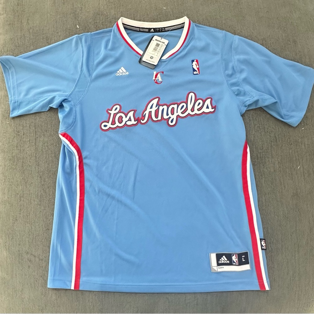 Adidas Los Angeles Clippers NBA Light Blue Authentic Vintage Swingman Jersey